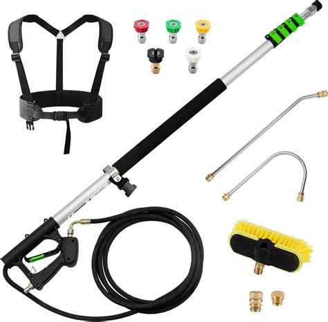 Amazon.com: Realyou 24 FT Pressure Washer Telescoping Wand with ...