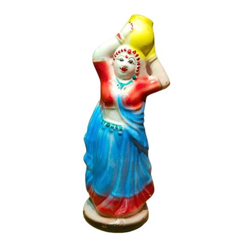 Handmade Ceramic Lady Planter for Indoor Plants - Artistic Home &Office ...