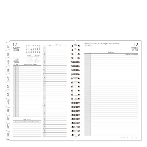 Buy FranklinCovey - Classic Compass Two Page Per Day Wire-Bound Planner ...
