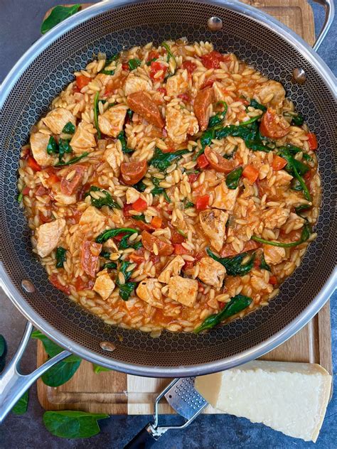 Chicken & Chorizo Orzo