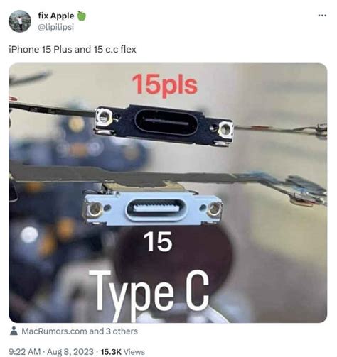 New iPhone 15 leaks confirm USB Type-C and Action Button in Apple ...