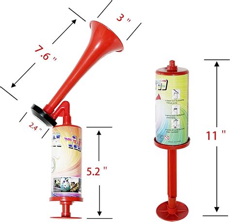 IMonse Air Horn for Sports Events-Handheld Air Horn, ABS India | Ubuy