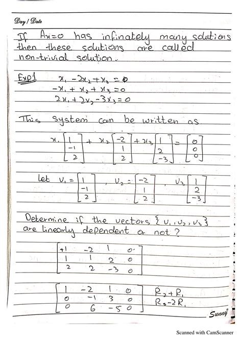 Image result for Linear Dependent Example in Linear Algebra