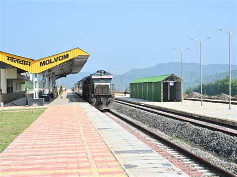 Railways registers impressive occupancy in Mizoram; boost in frieght ...