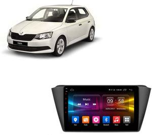 Racemark 9 Inch Car Android for Skoda Fabia with Frame Double Din 2GB ...