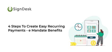 4 Step Guide to Easy Recurring Payments Via e Mandate | Melento ...