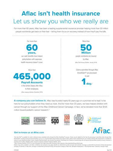 Image result for Aflac Insurance Brochures