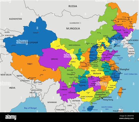 Geography Of China Label Me Map at Martha Watkins blog