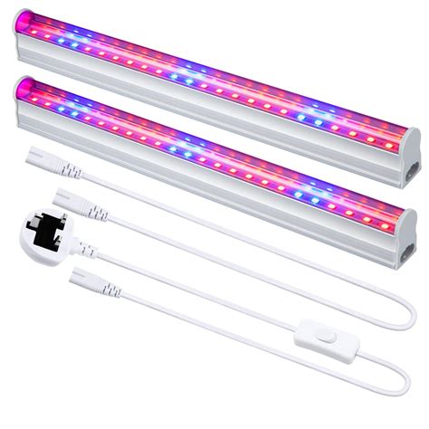 Buy Tekmelau LED Grow Lights Bars for Indoor s Grow Lamp with Red/Blue ...