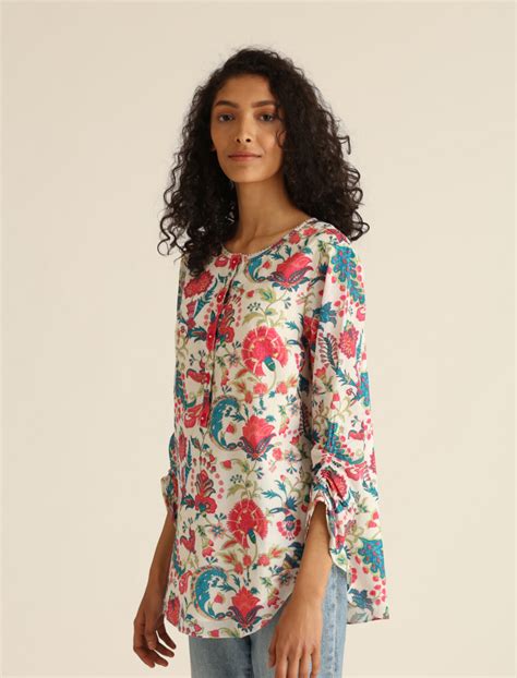 Shop Nomadic Folk Paisley Top | latest tops by Ancestry