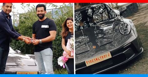 Malayalam Actor Prithviraj Buys Rs 2.75 Crore Porsche 911 GT3 Touring ...