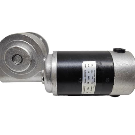 Worm Geared DC Motor 12V to 180V DC 1/4 HP Industrial Gearbox Flange ...