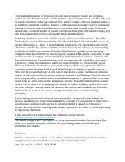 Image result for Discrete Random Variable vs Continuous Random