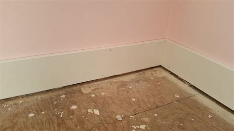 Image result for Installing Baseboard Before Carpet