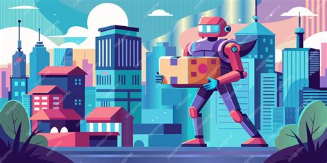 Box Robot Cartoon 的图像结果