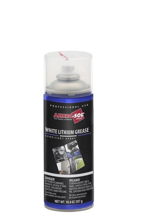 White Lithium Grease Lubricant | Lubricant Line | Ambro-sol USA