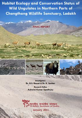 Habitat Ecology and Conservation Status of Wild Ungulates in Northern ...