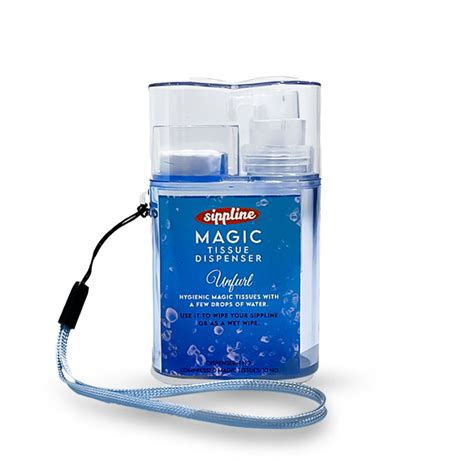 Sippline Mini Magic Coin Tissues Dispenser Portable for Home Beauty Ba