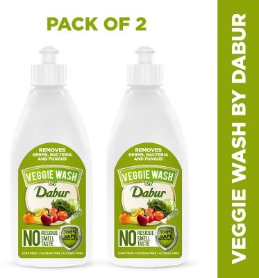 Dabur Veggie wash - fruits & Vegetable Cleaning liquid - Removes Germs ...