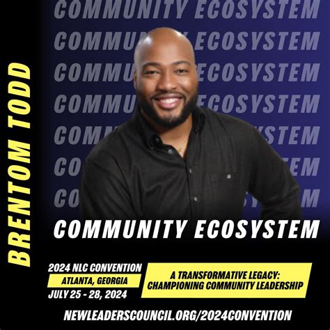 New Leaders Council on LinkedIn: 2024 NLC Convention Speaker: Brentom ...