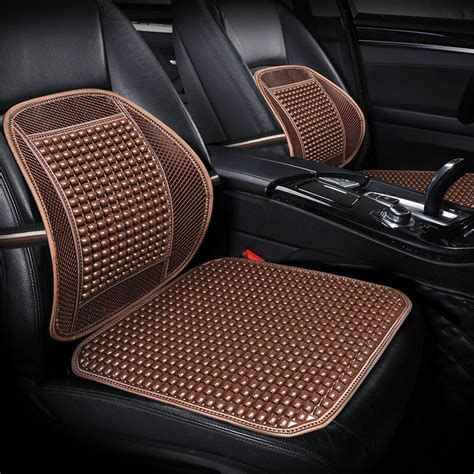 Car Seat Cushion Cooling Pad Mesh Lumbar Lower Back Support Car Seat ...