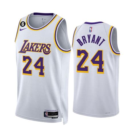 Men & Youth Kobe Bryant Los Angeles Association Edition White #24 Jersey