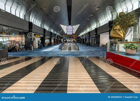 Changi, Singapore - October 24, 2024: Passenger Service Counter Inside ...