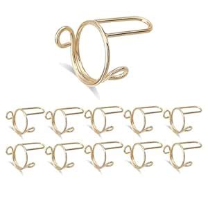 Buy GEHNEY joy of jewels NA5 10Pcs Copper Nails Extension Ring for All ...