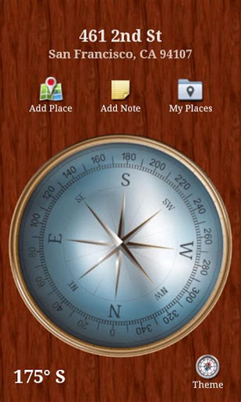 Android Compass 的图像结果