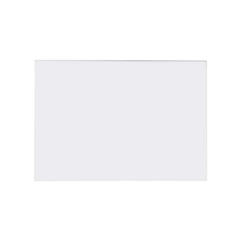 Plain White Rectangle