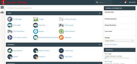 Image result for cPanel Control Panel