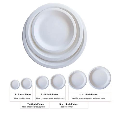 A Comprehensive Guide To Disposable Paper Plate Sizes And Their Uses