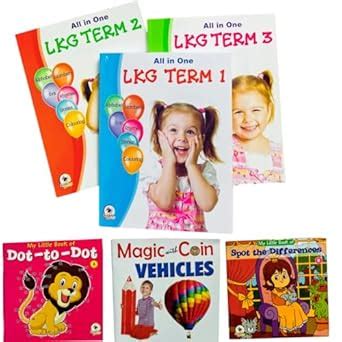 Buy All in One LKG Book| Set of 3 Terms Book with 3 activities book ...