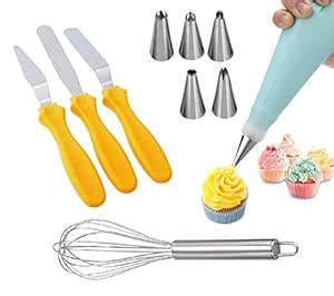 Buy First Front Multipurpose 3 Pieces Stainless Steel Cake Icing Knife ...