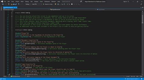 Image result for Unity 2D Platformer Player Movement Script