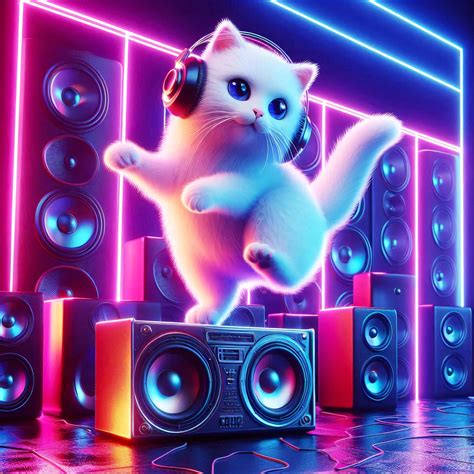 Download Cat, Dancing, Pet. Royalty-Free Stock Illustration Image - Pixabay