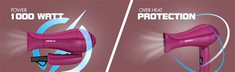 Havells 1000 Watt Foldable Hair Dryer; 2 Heat Settings (Hot/Warm), Heat ...