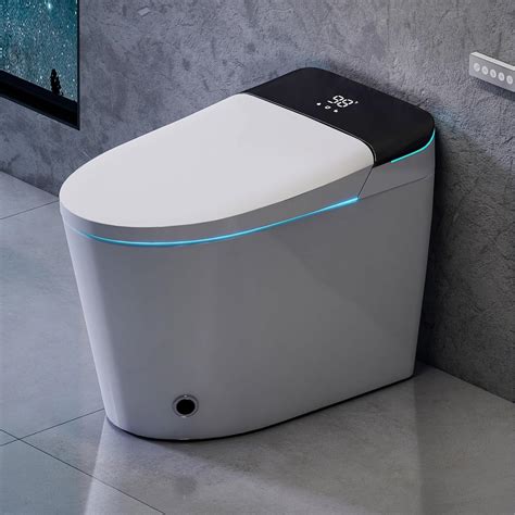 AOZITA Luxury Smart Toilet with Auto Open/Close Lid, Modern Tankless ...