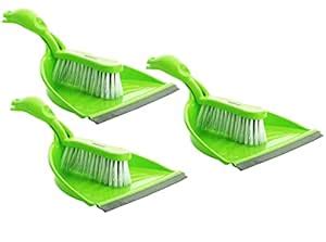 Madhuli Dustpan Set with Brush, Dust Collector Pan with Long Handle ...