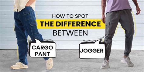 What are the Differences Between Cargo and Joggers | Beyoung