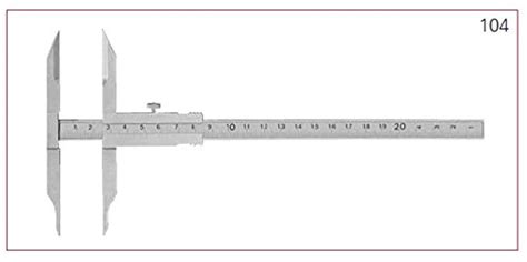 Microtroniks SAI Sliding Caliper - Martin Type 0-200 Inches Stainless ...