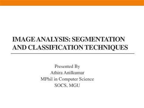 Image result for Classification vs Segmentation Slide