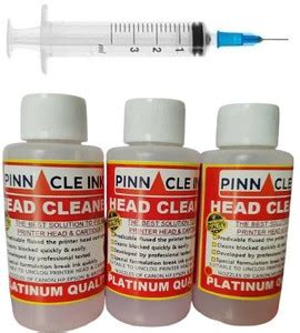PINNACLE 3 Universal Unblock Print Head Nozzles For Epson Brother Hp ...
