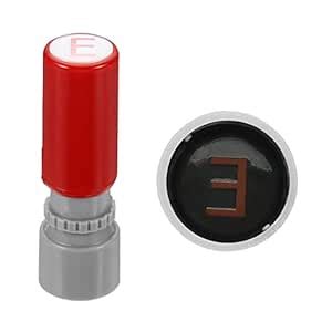 YOKIVE Letter Stamp, Alphabet Character Stamper with Ink Decorate ...