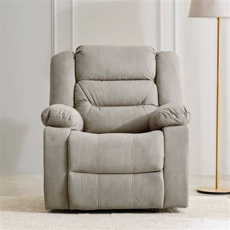 Buy Cairo NXT Fabric 1-Seater Electric Recliner - Greige from Home ...