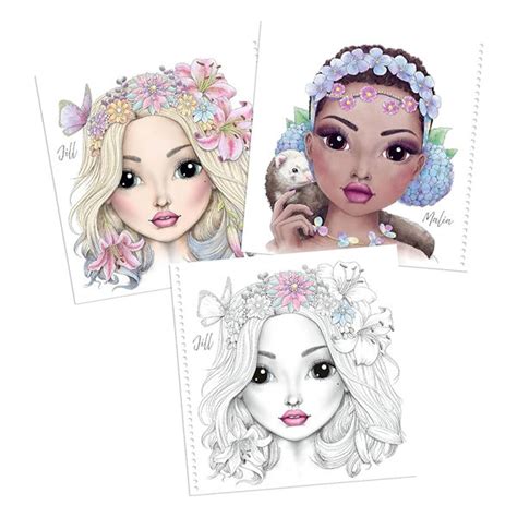 Image result for Top Model Colouring Book