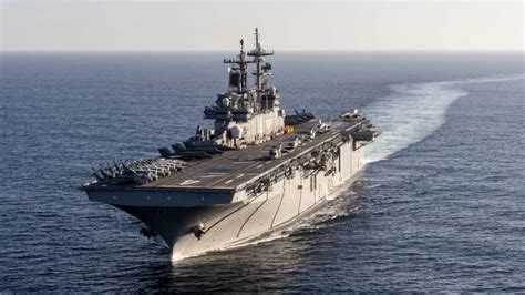 USS Boxer enters the equation: US 'small carrier' warship bringing jets ...