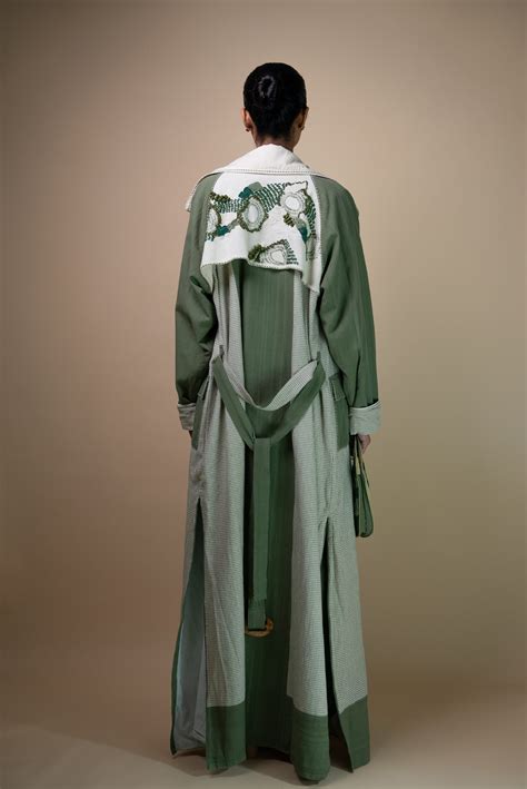 Meadows Unisex Colour Blocked Trench – Lafaani