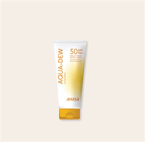Aqua Sunscreen SPF 50 PA+++ with Rice Water, UVA and UVB – World of Asaya
