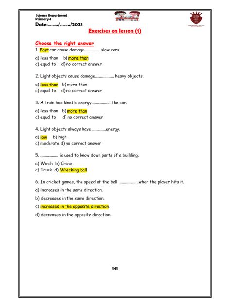 Lesson 1 Exercises 的图像结果